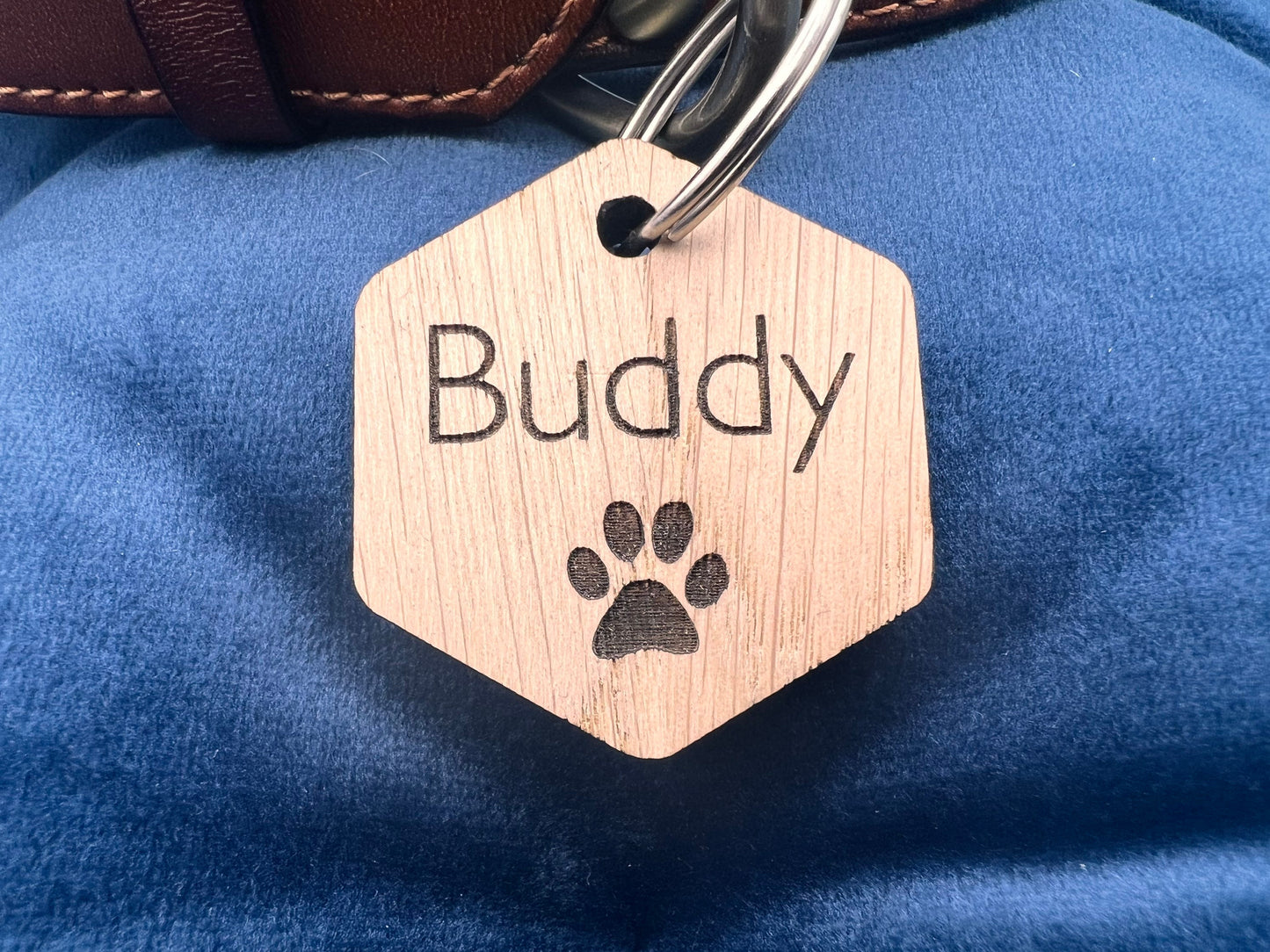 Double sided Personalised dog tag - Dog accessories - Dog tag - animal gift - dog gift - cat tag - personalised pet gift, engraved dog tag