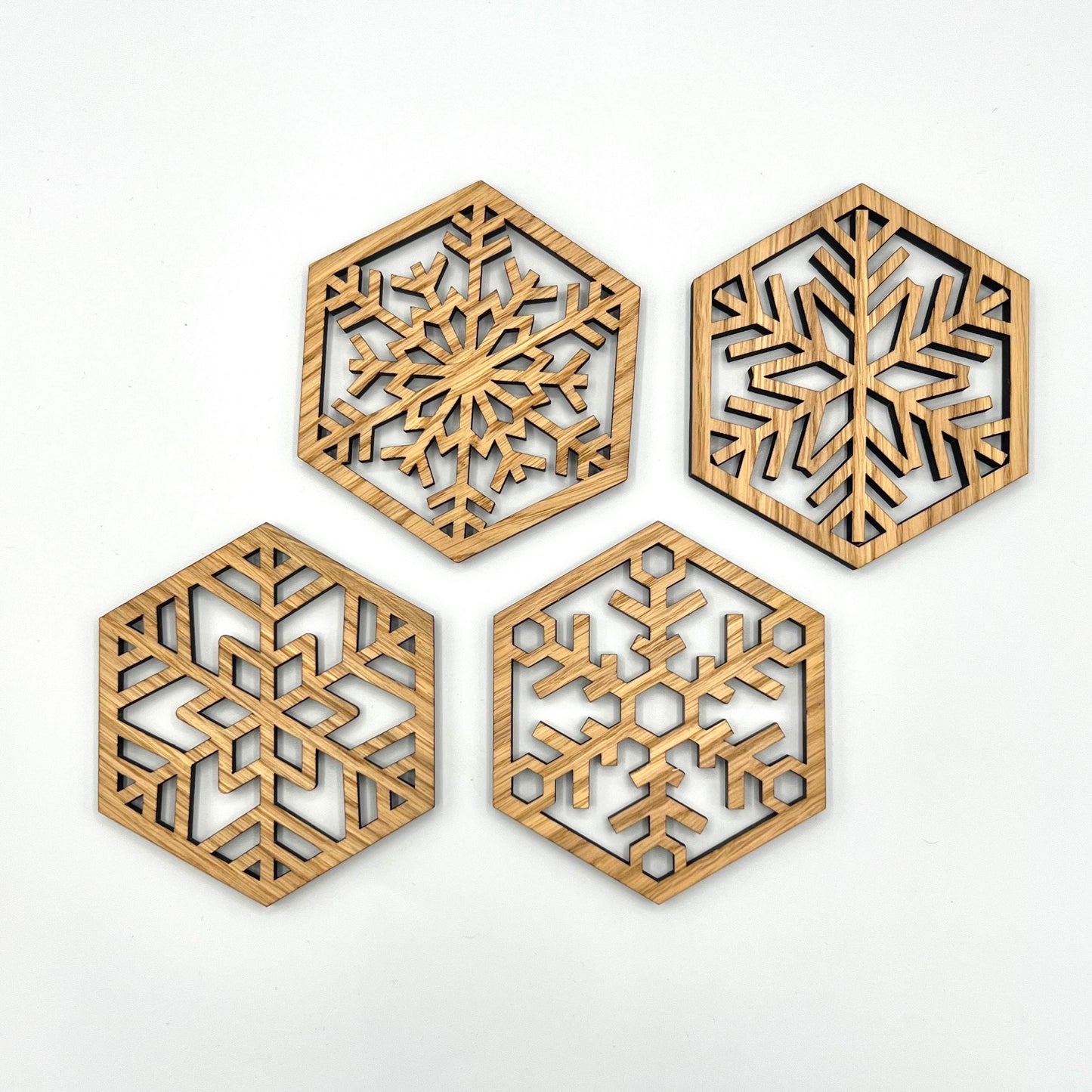 Snowflake Coaster Set - Place Mats - Christmas Coasters - Table Coasters - Drink Coasters - coaster set - winter Coaster - coaster Gift