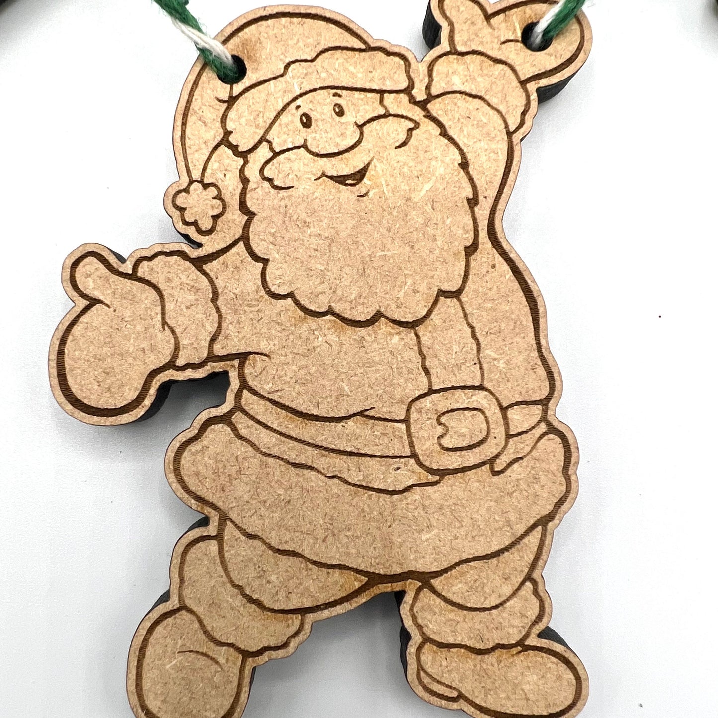 Christmas Paint your Own Bunting - Children's Christmas decorations - Wooden Christmas Bunting - Kids Craft Bunting - Christmas Gift - MDF