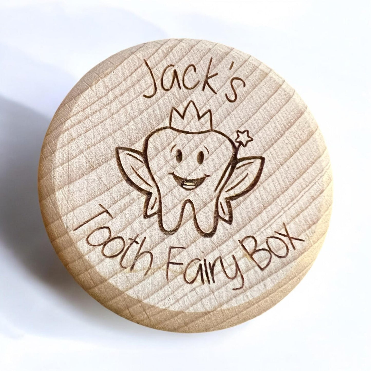 Personalised Tooth Fairy Box - First Tooth - Keepsake Box - Tooth Fairy Money Pot - Teeth - Baby Tooth Box - Baby Teeth - Trinket Box