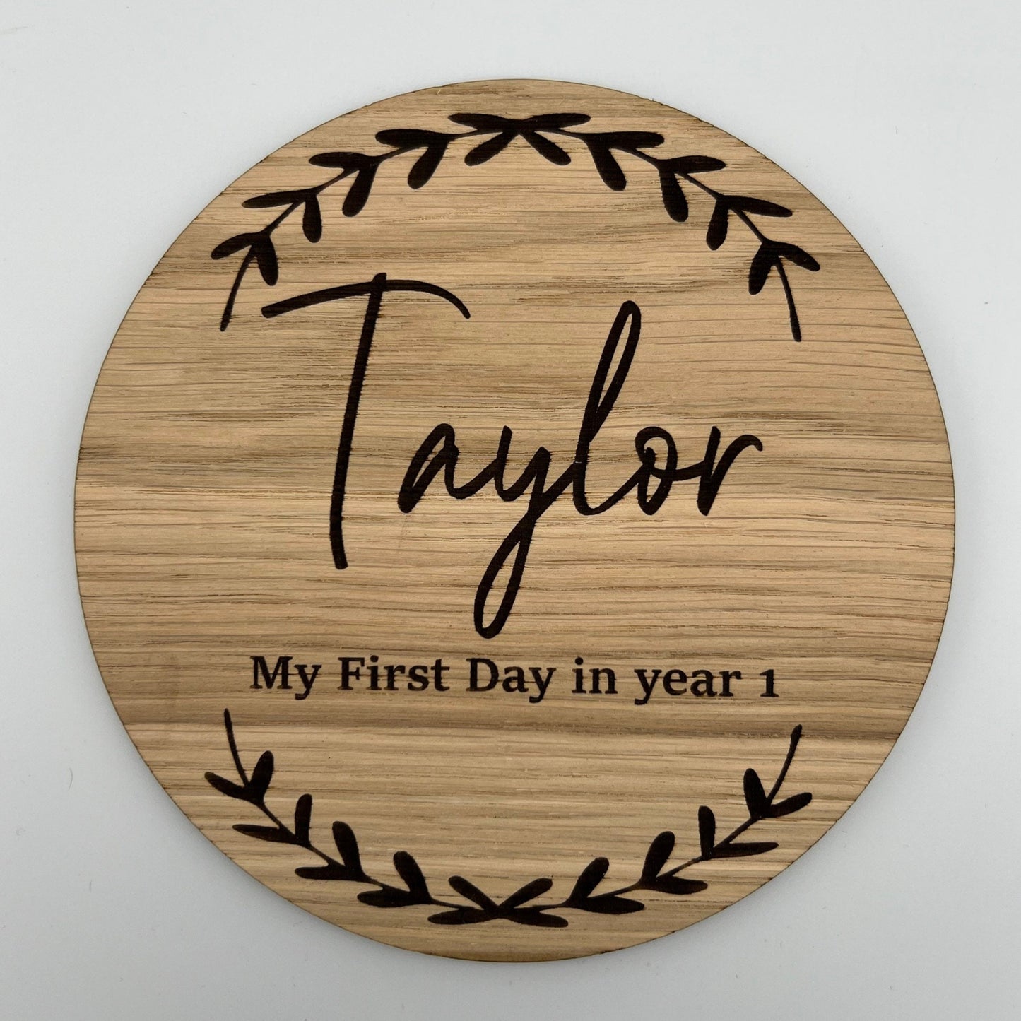 Personalised Back to School Name Photo Prop