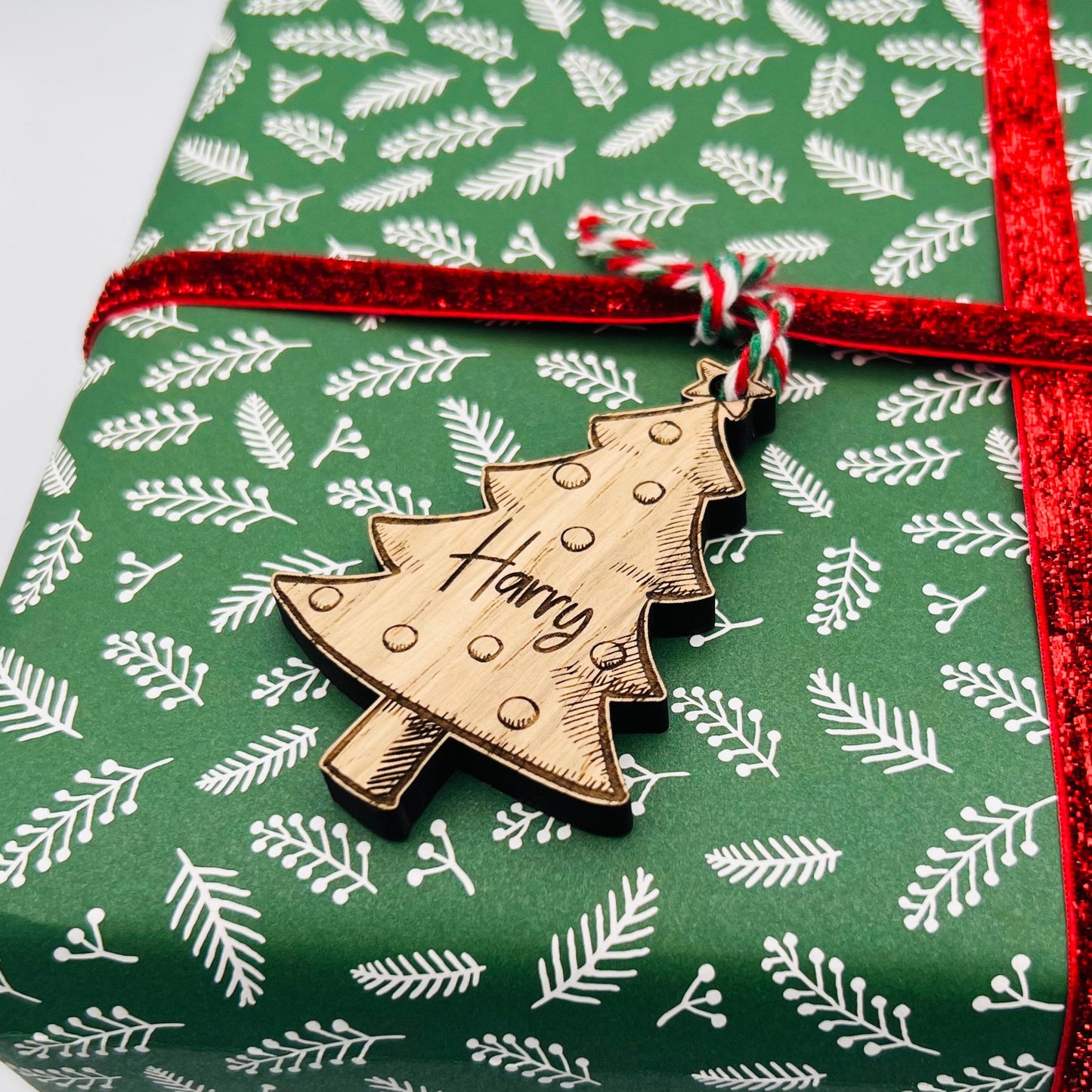 Personalised Christmas Tree Gift Tags