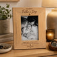 Personalised Father’s Day Photo Frame - Engraved Wooden Dad Gift - Fathers Day Photo Frame - Personalised Keepsake - Gift For Dad From Kids