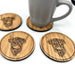 Highland Cow Coasters