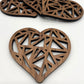 Geometric Heart Coasters