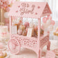 Wedding Sweets Cart MDF Kit – Sweet Cart for Weddings, Baby Showers & Birthdays – Table Top Sweet Cart Decoration - Display Cake Cart