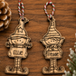 Personalised Wooden Elf Gift Tag | Boy or Girl Christmas Name Decoration