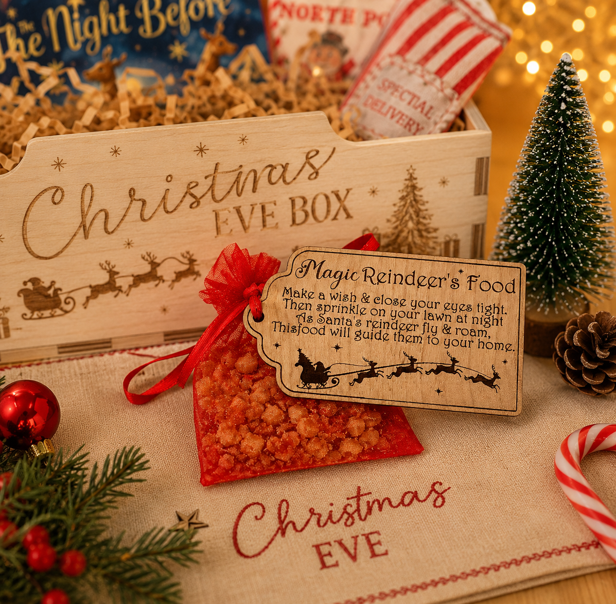 Magic Reindeer Food | Christmas Eve Box Filler | Wildlife Safe Reindeer Food