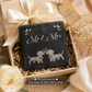 Mr & Mrs Slate Coaster perfect for a Wedding Gift 