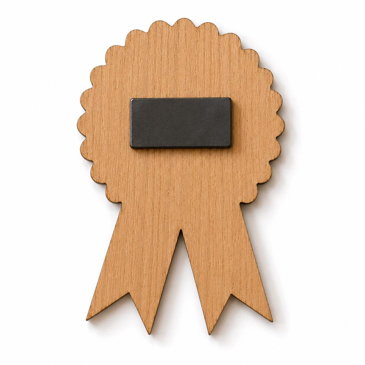 No.1 Teacher Magnet Gift | Wooden Rosette Gift | Teacher Appreciation Present | End of Term Teacher Gift | Classroom Fridge Magnet