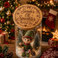 Personalised Elf Arrival Jar | Christmas Elf Magic Jar | Engraved Christmas Jar | Christmas Eve Gift for Kids | Festive Elf Tradition | Elf