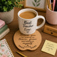Personalised Teacher Apple Coaster | Wooden Teacher Appreciation Gift | Thank You Teacher Present | End of Term Gift | Teacher Gift