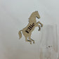 Wooden Hanging Horse Table Names - Wedding Table Names - Wine Glass Decor - Christmas Place Names - Horse Table Decor - Wedding Table decor