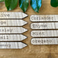 Herb Name Stakes - Plant Markers - Vegetable Labels - Garden - Plant Pots - Window Box - Grow your own markers