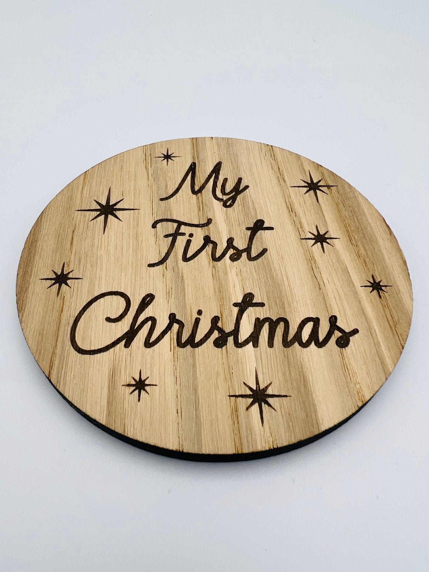 My First Christmas Plaque - New born - First photo prop - Baby - 1st Christmas - Gift - Keepsake- Personalise