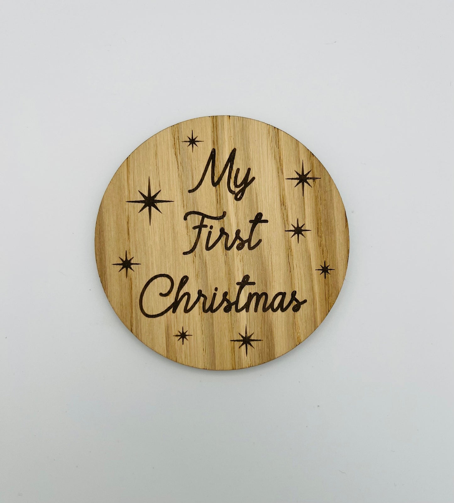 My First Christmas Plaque - New born - First photo prop - Baby - 1st Christmas - Gift - Keepsake- Personalise