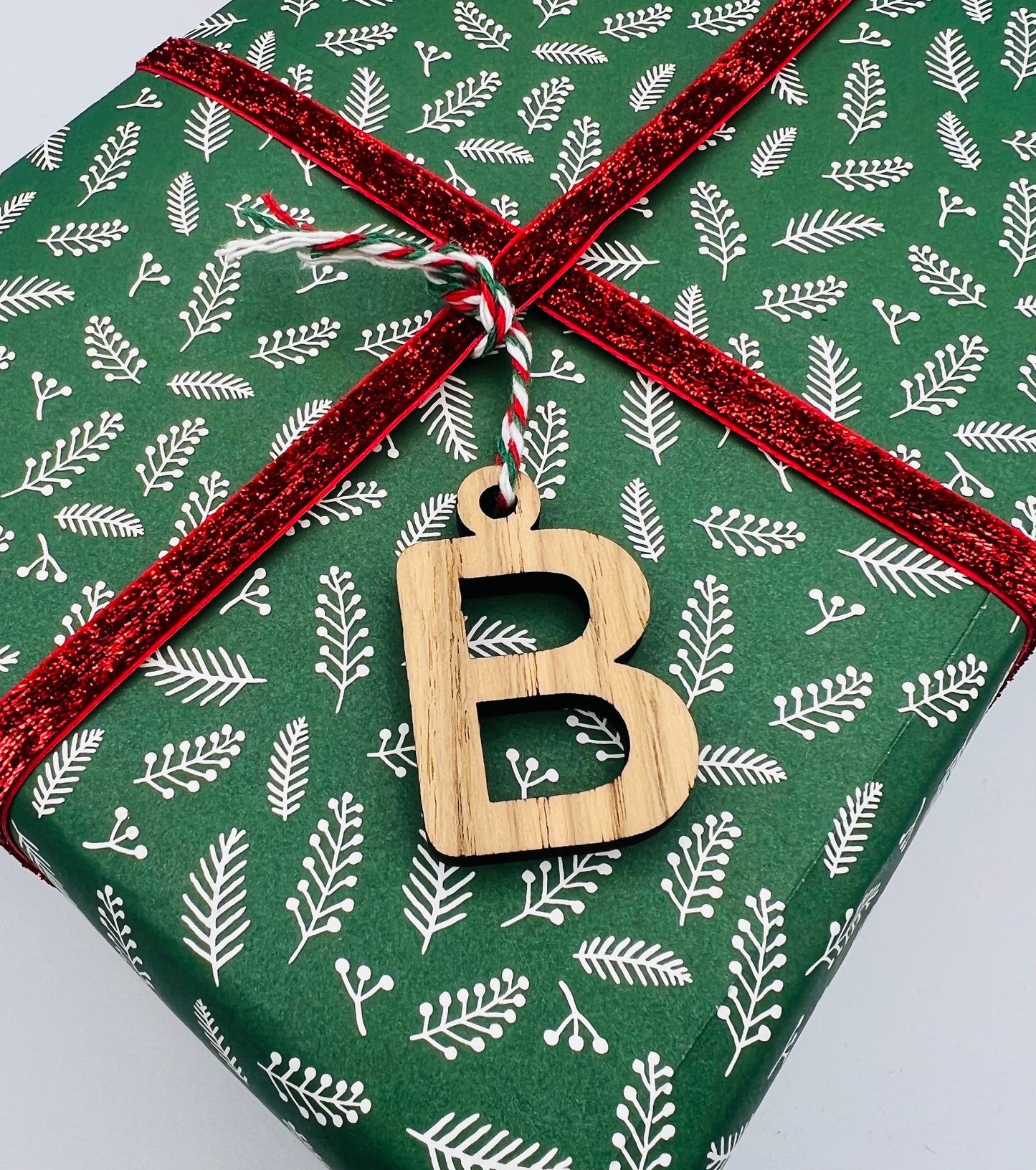 Wooden Letter Gift Tags - Christmas Present Name Tags - Wooden Gift Tag Names - Birthday Tags - Present Tags - Gift Tags