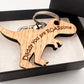 Daddy keyring - Daddy you are ROARsome - dinosaur keyring - Birthday Gift - Birthday present - Keychain - Christmas - Father’s Day