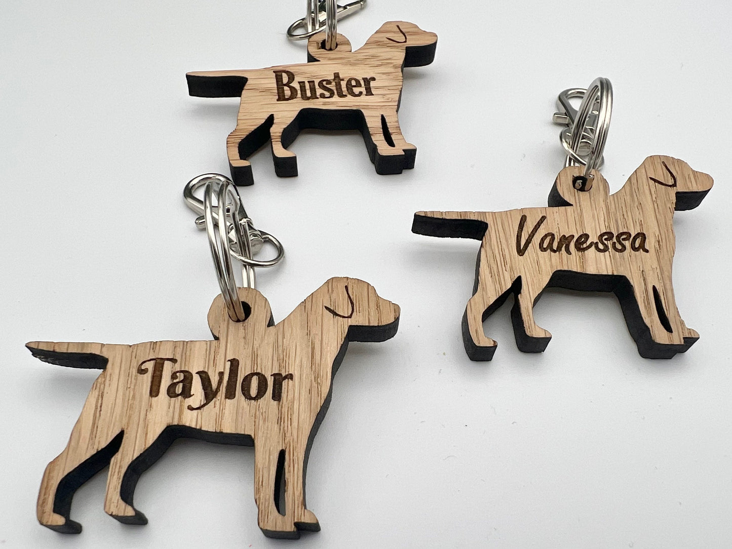 Personalised Labrador Keyring - Labrador - Lab keyring - Birthday Gift - Gundog - Keychain - Christmas - dog tag - personalised dog tag