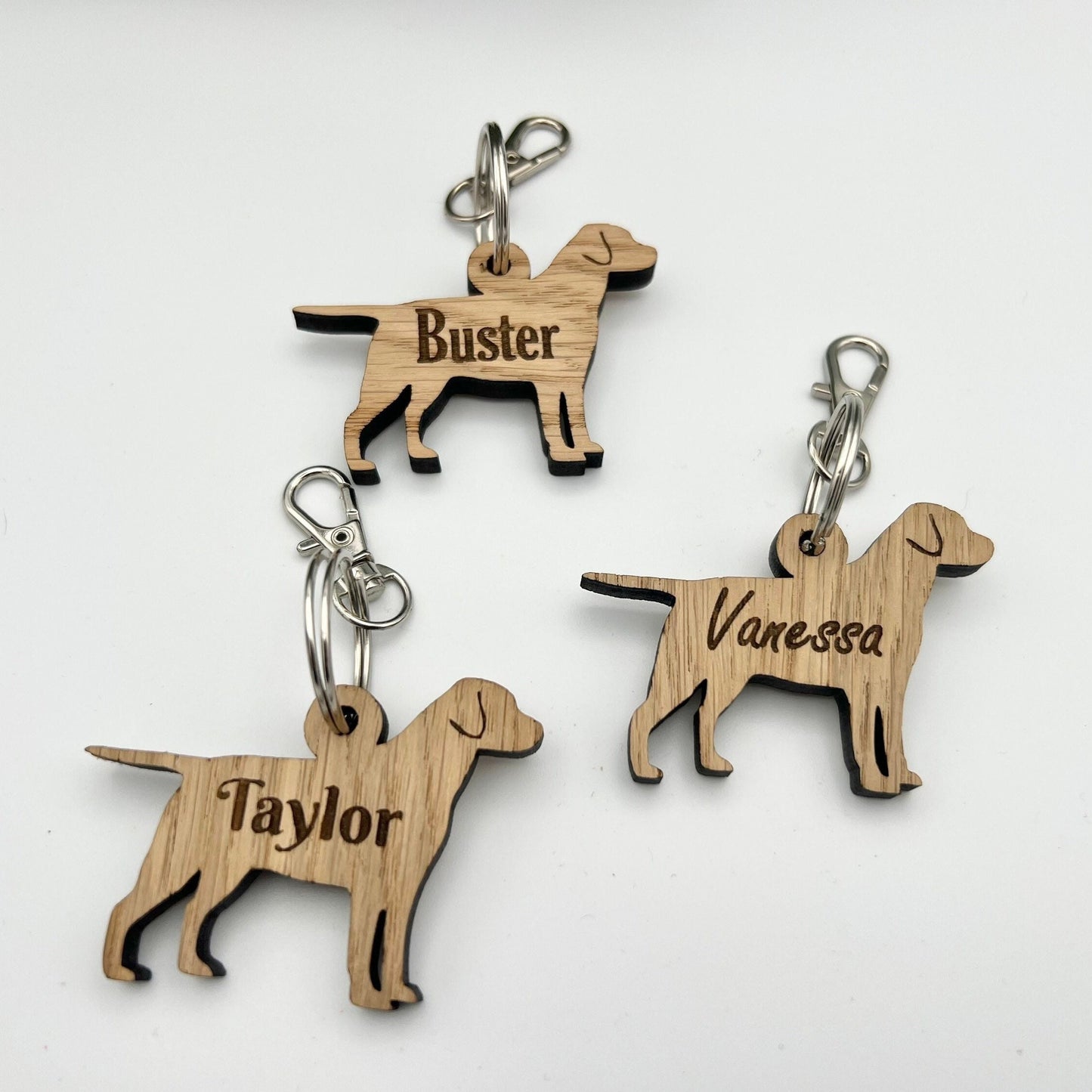 Personalised Labrador Keyring - Labrador - Lab keyring - Birthday Gift - Gundog - Keychain - Christmas - dog tag - personalised dog tag