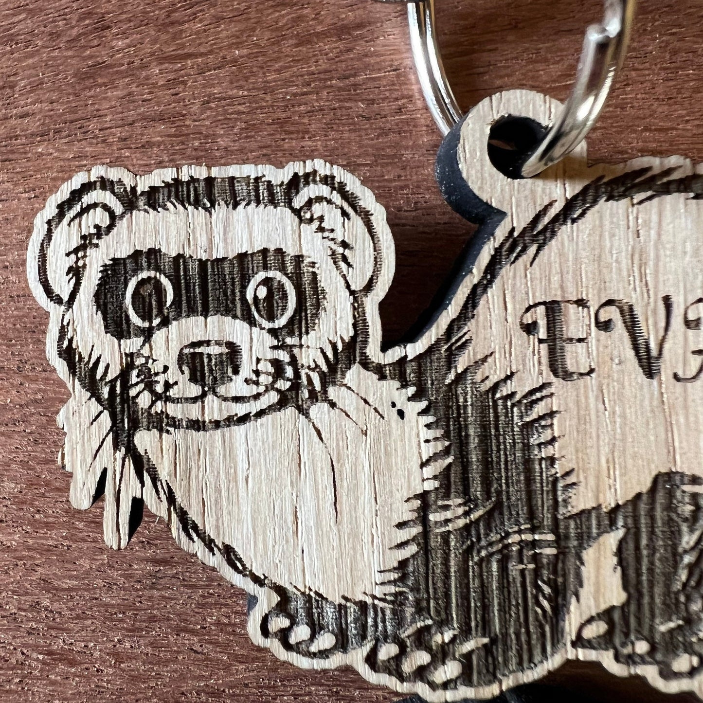 Personalised Ferret Keyring - Ferret - Birthday Gift - Birthday present - Keychain - Christmas - personalised keyring