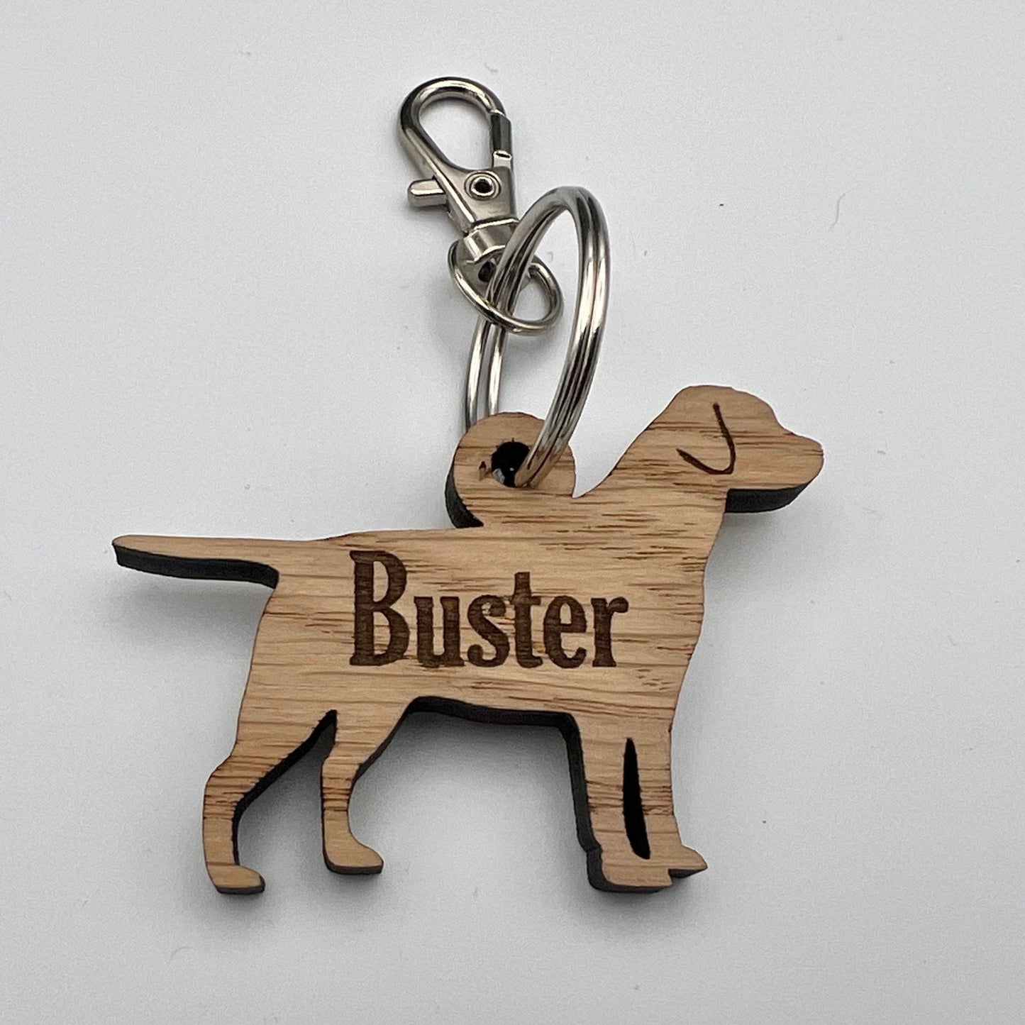 Personalised Labrador Keyring - Labrador - Lab keyring - Birthday Gift - Gundog - Keychain - Christmas - dog tag - personalised dog tag
