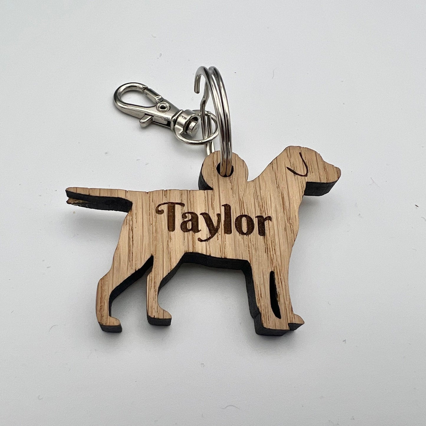 Personalised Labrador Keyring - Labrador - Lab keyring - Birthday Gift - Gundog - Keychain - Christmas - dog tag - personalised dog tag