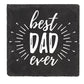 Father's Day Gift - Dad Coaster - Best Dad Ever  - Daddy Present -  Coaster - Father's Day Present - Slate Coaster for Dad - Step Dad Gift
