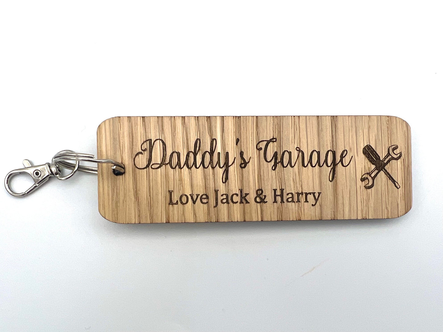 Personalised Keyrings - Grandads Shed, Daddys Garage, Nanny’s Shed, Mummy’s Room - birthday gift - Christmas Gift - personalised gift