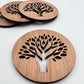 Tree Coasters - Table Mats - Coffee Coasters - Table Coasters - Drink coasters - Wooden Coasters -birthday gift - Set of Coasters - Nature