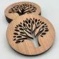 Tree Coasters - Table Mats - Coffee Coasters - Table Coasters - Drink coasters - Wooden Coasters -birthday gift - Set of Coasters - Nature