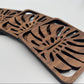 Wooden Monstera Leaf Coaster Set – Swiss Cheese Plant Coasters