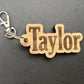 Personalised Name Keyring - Bookbag Name Tag - School Bag Keyring - Name Keychain - Back To School Keyring - Personalised Keyring - Bag Name