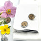 Personalised Wooden Cufflinks - Wedding Accessory - Personalised Wedding Cufflinks - Men’s Cufflinks - Groom Cufflinks - Best Man Cufflinks