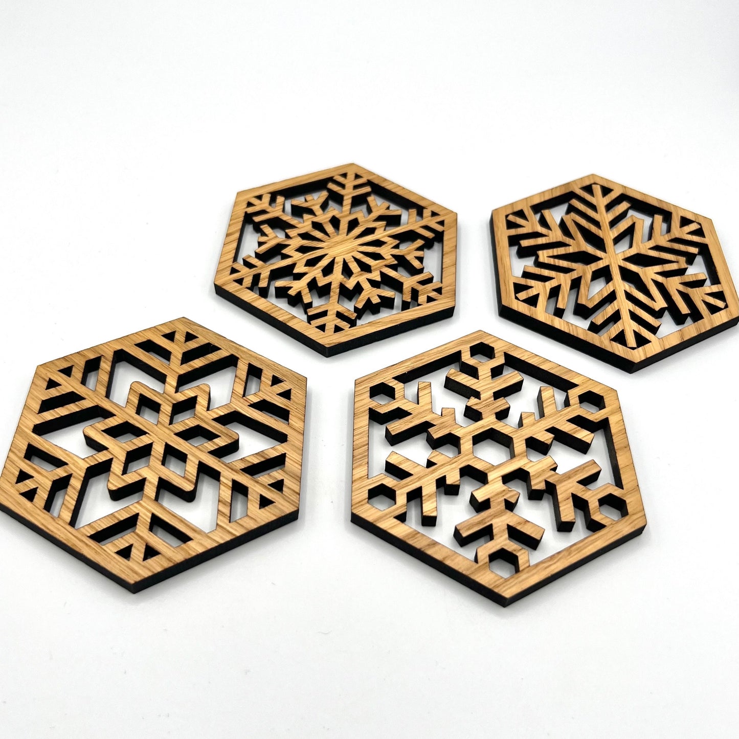 Snowflake Coaster Set - Place Mats - Christmas Coasters - Table Coasters - Drink Coasters - coaster set - winter Coaster - coaster Gift