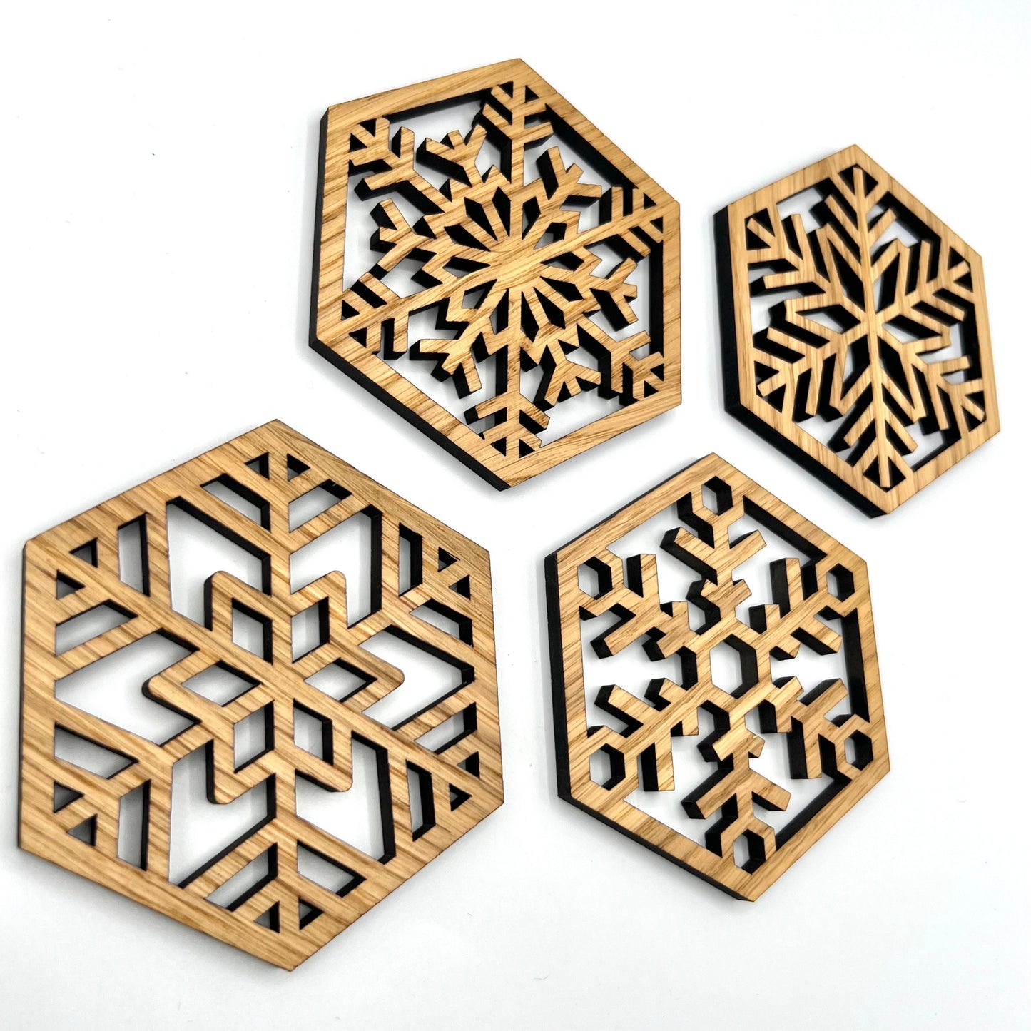 Snowflake Coaster Set - Place Mats - Christmas Coasters - Table Coasters - Drink Coasters - coaster set - winter Coaster - coaster Gift