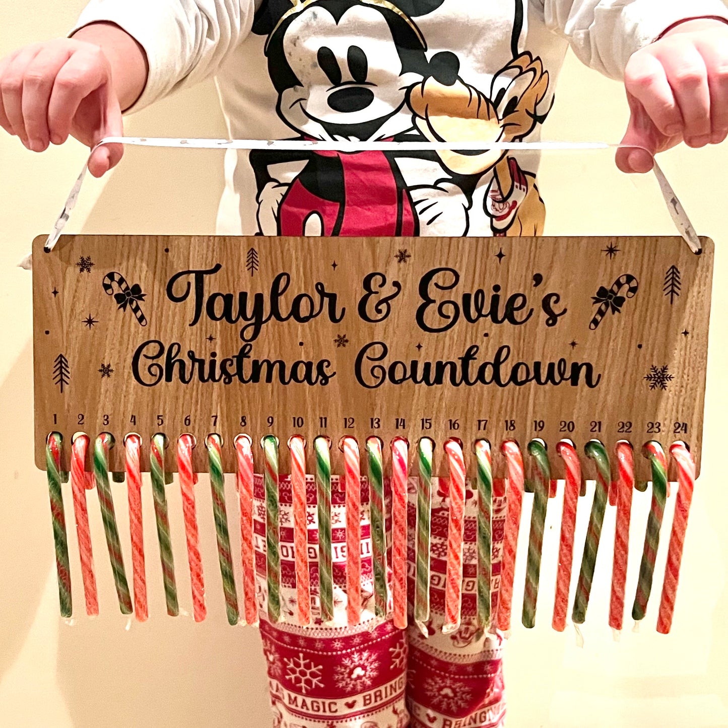 Personalised Advent Calendar Christmas Countdown