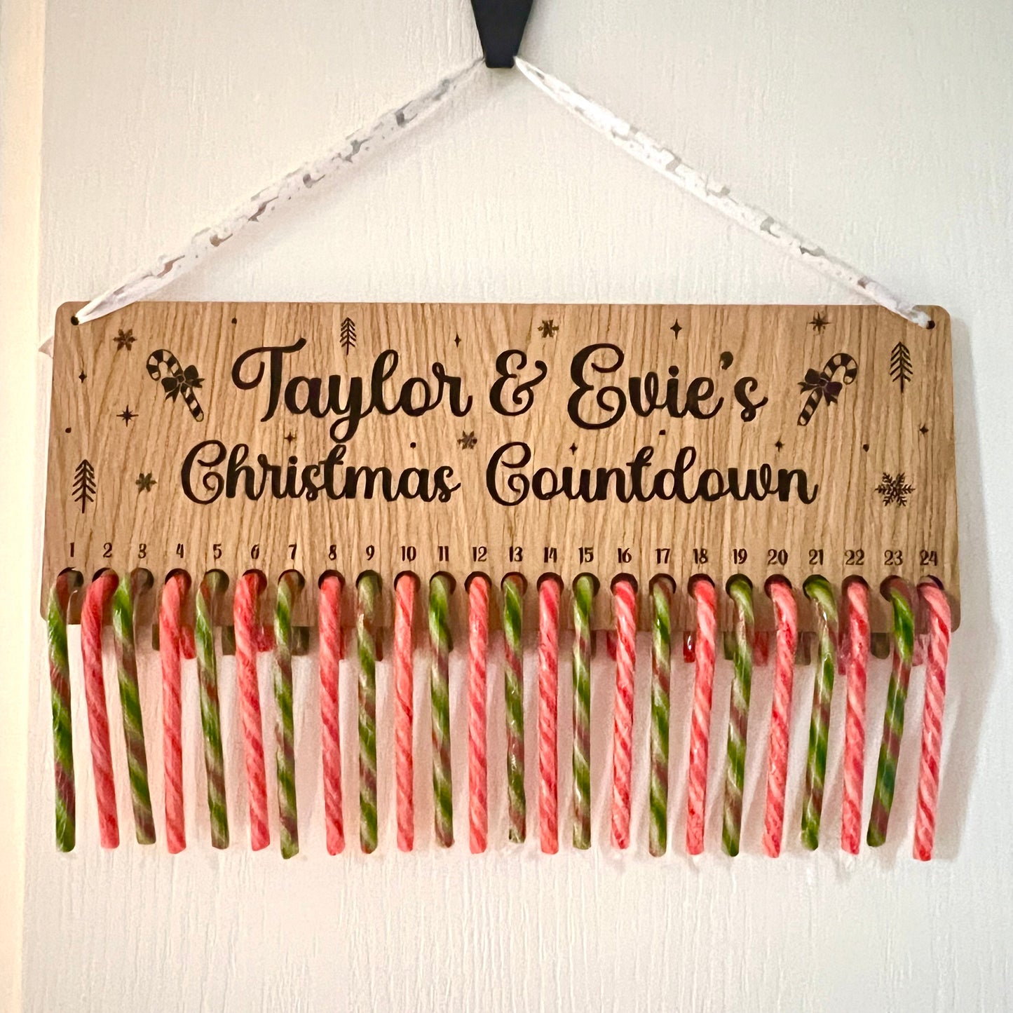 Personalised Advent Calendar Christmas Countdown