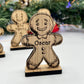 Christmas Personalised Gingerbread Table Names - Christmas Table Names - Wedding Place Names - Christmas ideas -  Table place Names