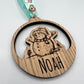 Christmas Personalised snowman Bauble Christmas Tree Decoration - Christmas Bauble - Christmas Present - Christmas decor - Gift idea