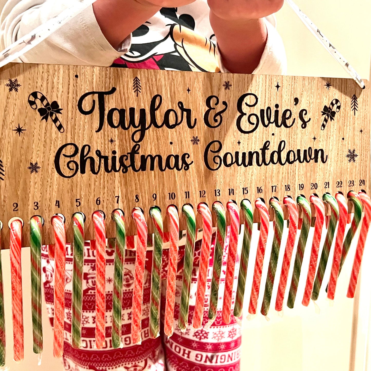 Personalised Advent Calendar Christmas Countdown