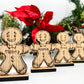 Christmas Personalised Gingerbread Table Names - Christmas Table Names - Wedding Place Names - Christmas ideas -  Table place Names
