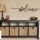 Welcome Sign - Welcome Wall Art - Wall Hanging - Decorative Welcome - Wall Decor - Home Decor - Welcome Door Decor - Home Entrance Greeting