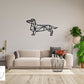Dachshund Geometric Wall Art - Sausage Dog Wall Hanging - Decorative Weiner Dog - Wall Decor - Dog Lovers - Wall Artwork - Home Decor