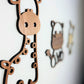 Safari Nursery Wall Art - Nursery Safari Wall Hanging - Safari Home Decor - Giraffe Hippo Zebra - Children's Bedroom Wall Art - Baby Gift