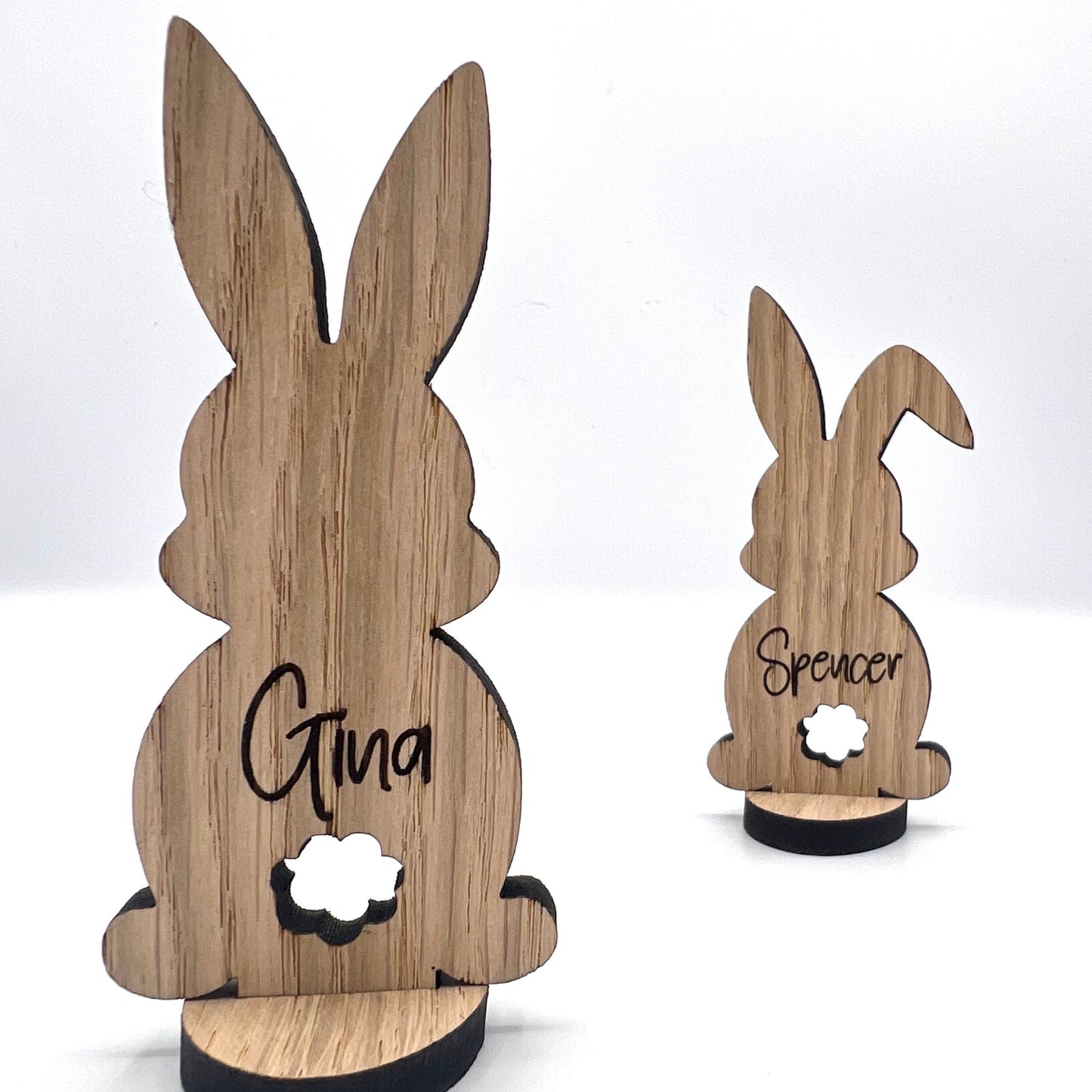 Easter Personalised Bunny Table Names - Easter Table Names - Easter Place Names - Wooden Table Name Rabbits - Easter Bunny - Easter Sunday