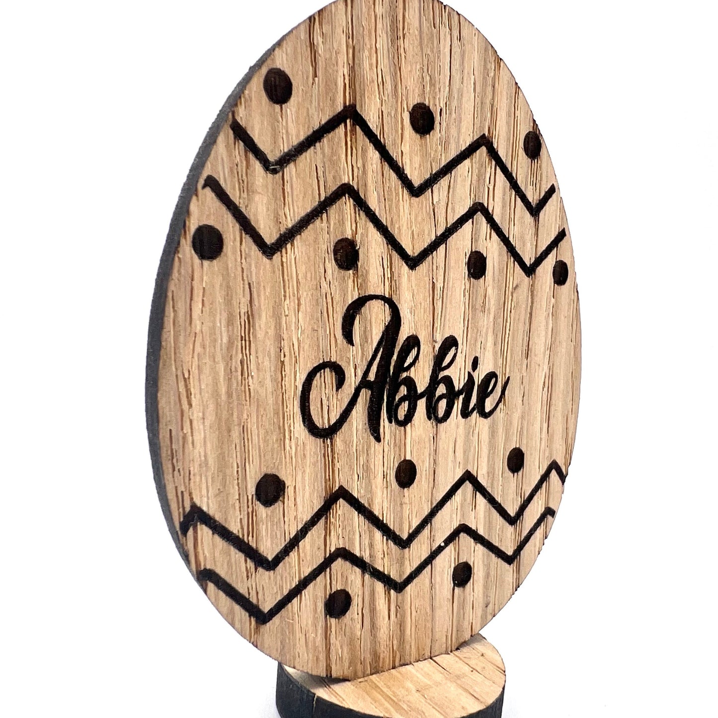 Easter Personalised Egg Table Names - Easter Table Names - Easter Place Names - Wooden Table Name Easter Eggs - Easter Egg - Easter Sunday