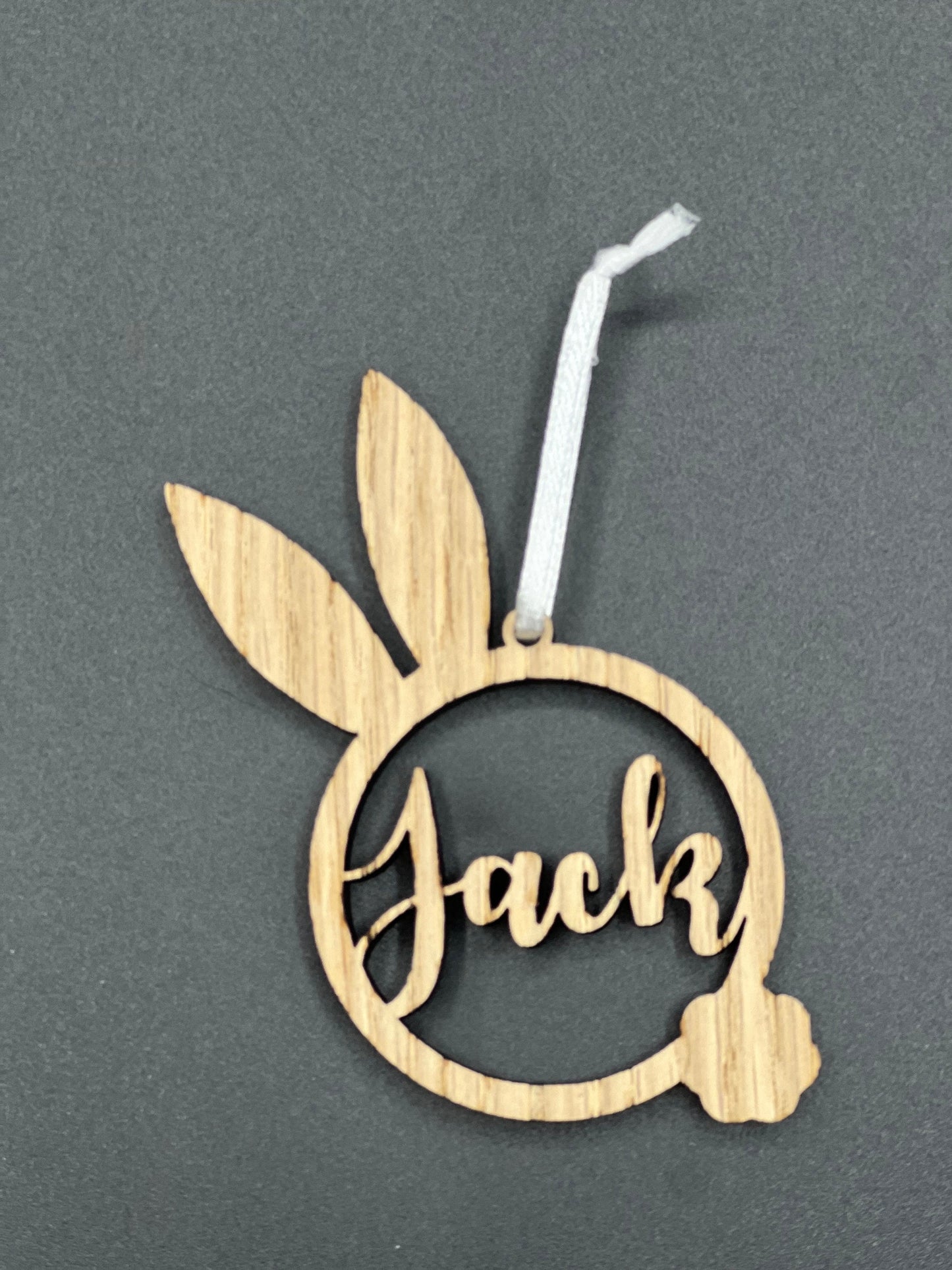 Easter Personalised Tags - Easter Name Gift Tag - Easter Bunny Tags - Wooden Tag - Easter Bunny - Easter Sunday - Easter Gift - Easter Label