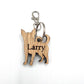 Personalised wooden Chihuahua Keyring - Chihuahua - Birthday Gift -  Keychain - Christmas - dog tag - personalised keyring - dog lover