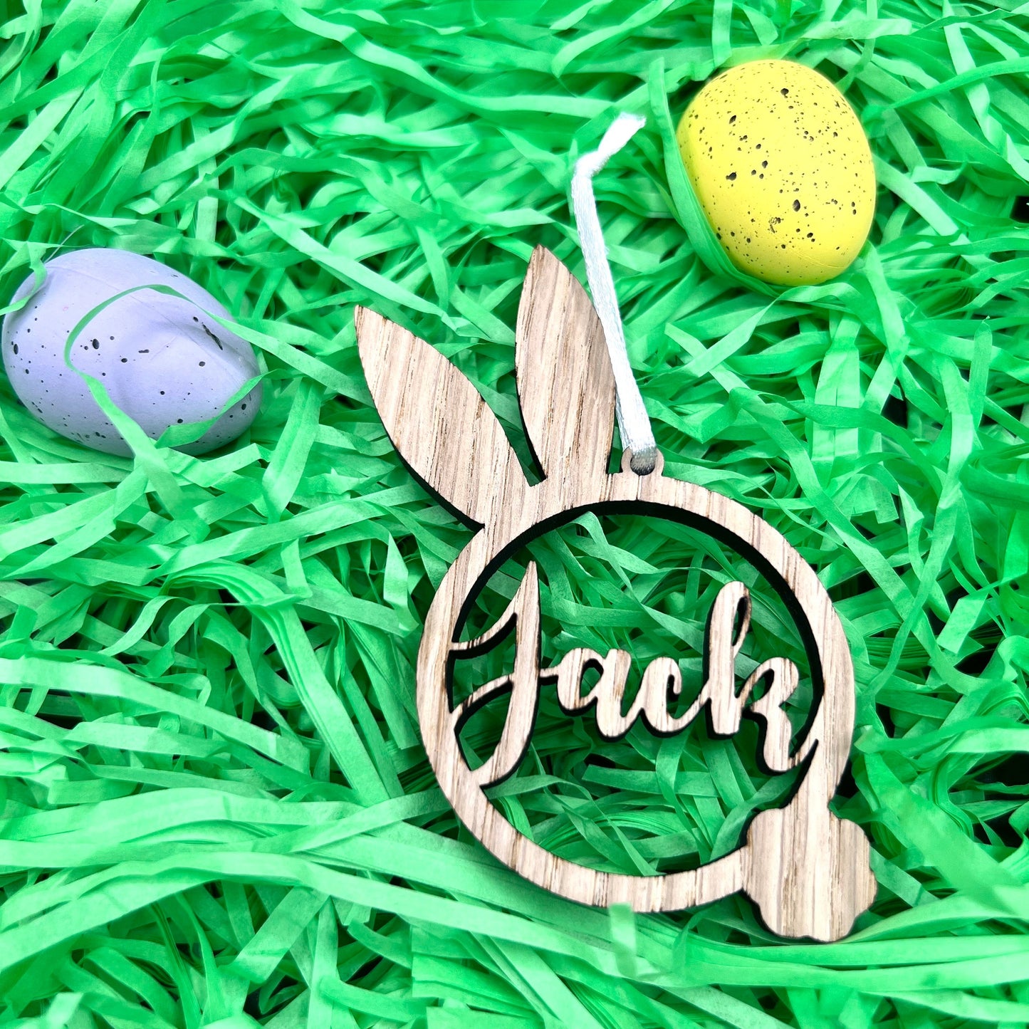 Easter Personalised Tags - Easter Name Gift Tag - Easter Bunny Tags - Wooden Tag - Easter Bunny - Easter Sunday - Easter Gift - Easter Label